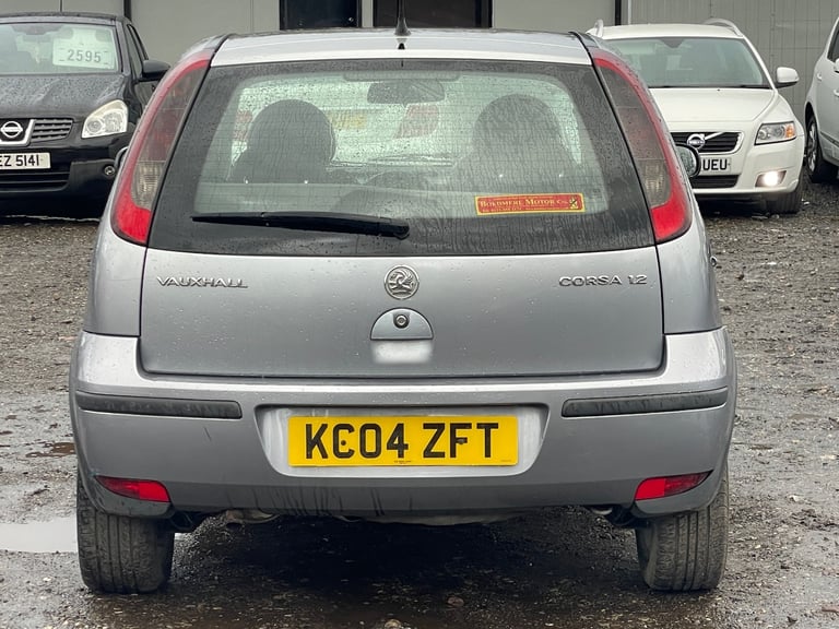 * 2004 VAUXHALL CORSA 1.2L 5 DOOR + IDEAL SMALL CITY CAR + LONG MOT * 