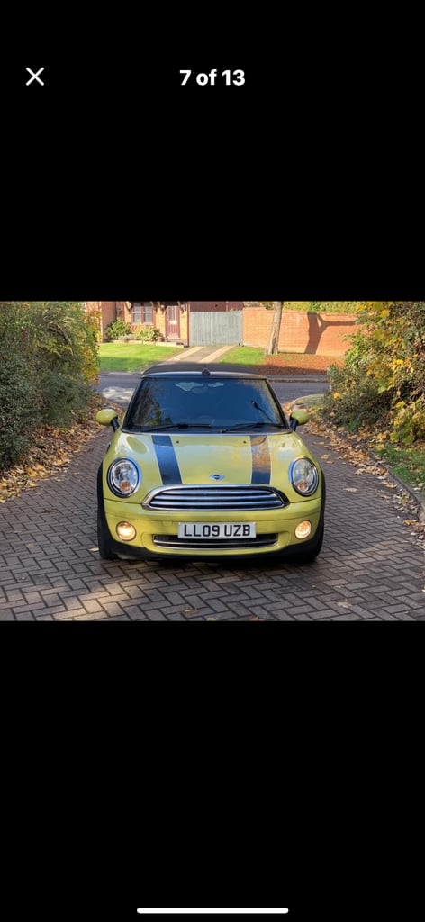 Mini Cooper convertible 