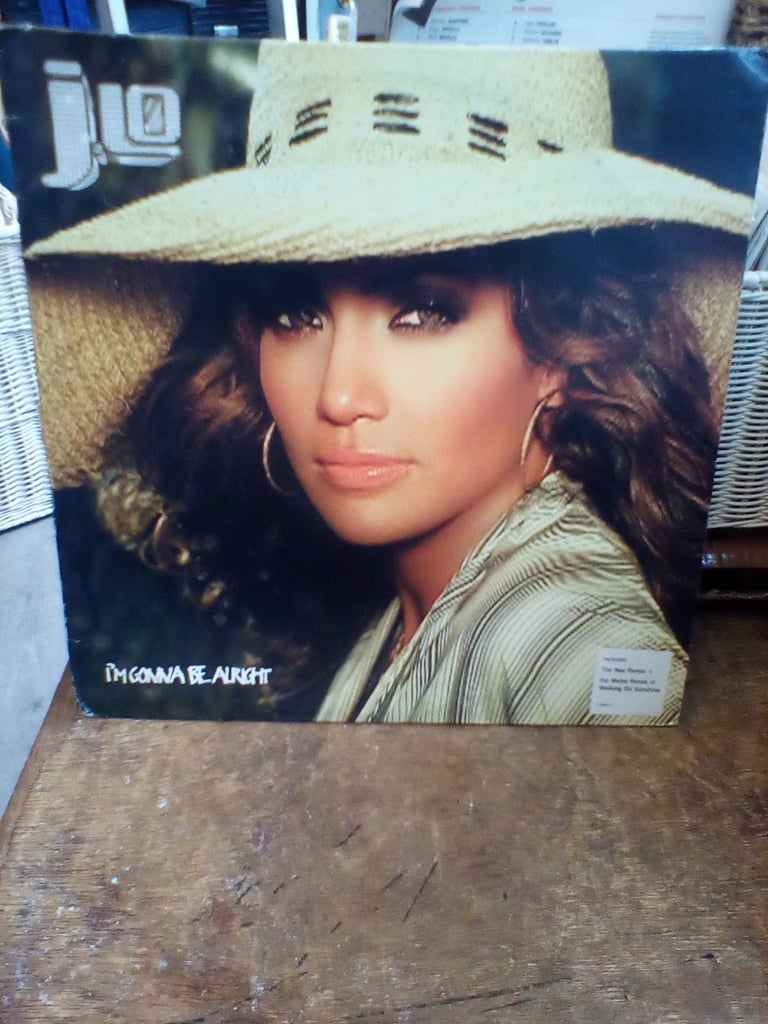 J.LO, IM GONNA BE ALRIGHT,. 12 INCH VINYL EP ,.
