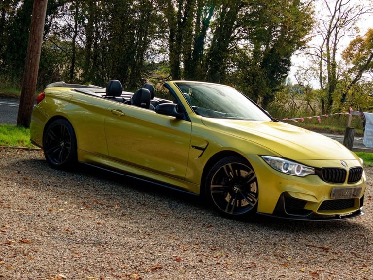 2015 M BMW M4 3.0 BITURBO CONVERTIBLE 2DR PETROL DCT EURO 6 (S/S) (431 PS)