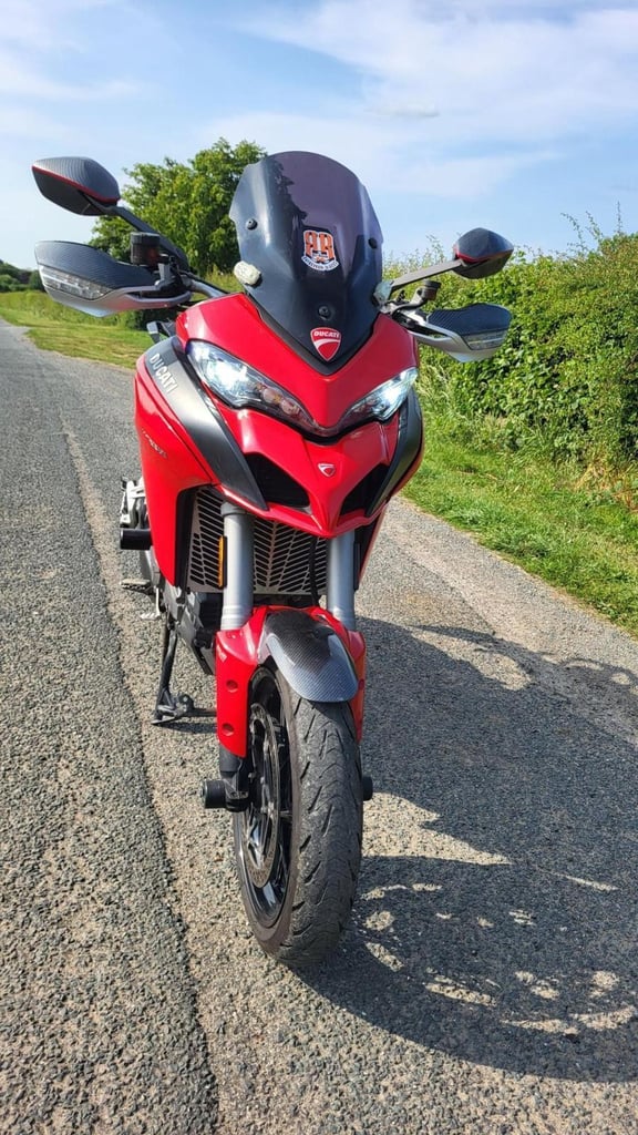 2018 18 DUCATI MULTISTRADA 1260 S DVT HIGH SPEC TOURER ADVENTURE HISTORY NEW MOT
