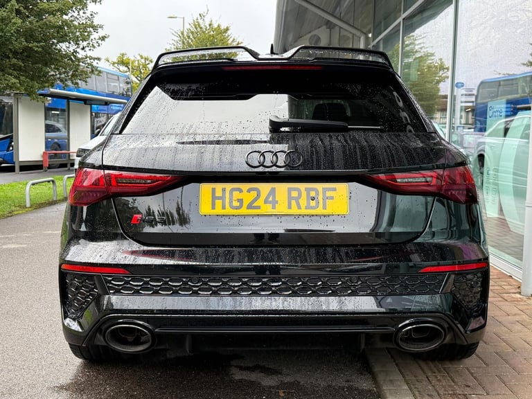  Audi RS3 2.5 TFSI Carbon Black Sportback 5dr Petrol S Tronic quattro Euro 6 (s/s) (4 Petrol Auto...