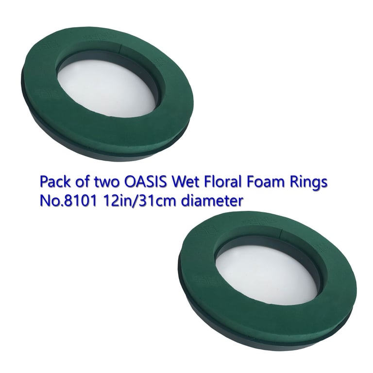 image for Christmas Floral Foam Door Wreath Ring.