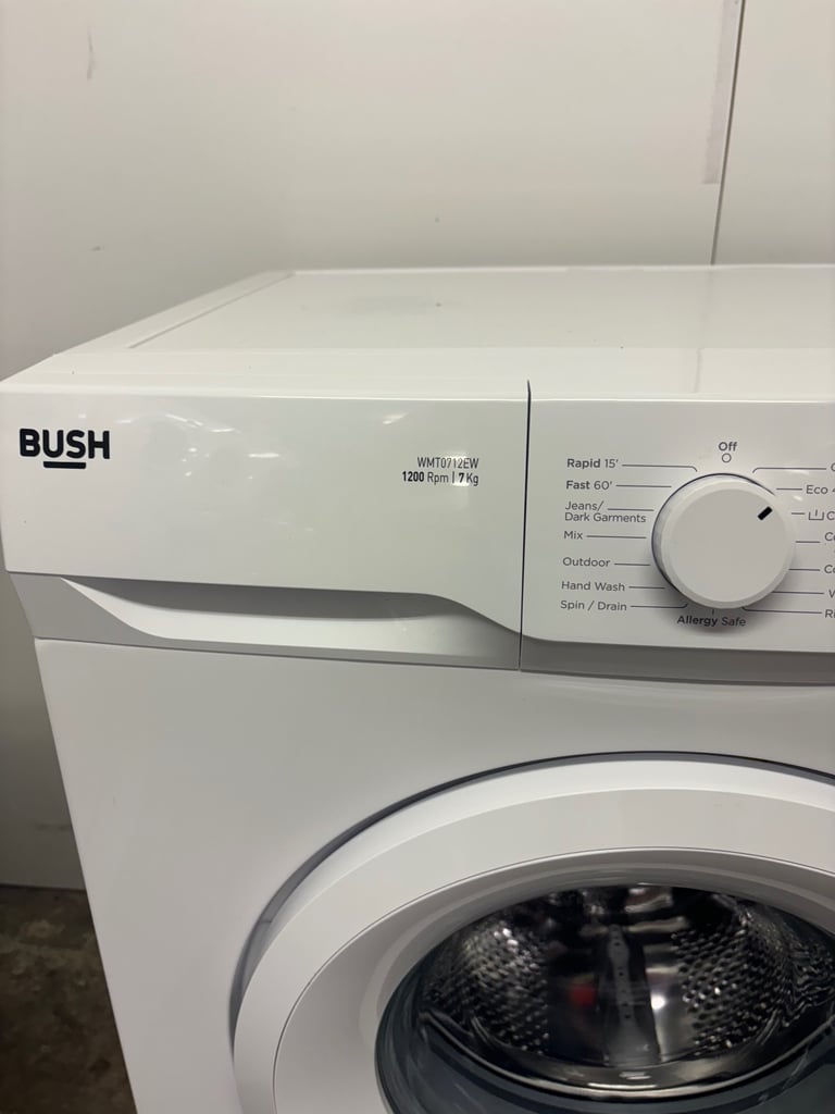 Bush 7kg 1200 washing machine*6months old*