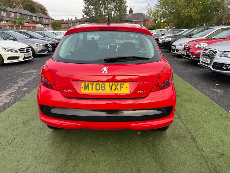 2008 Peugeot 207 1.4 Sport 3dr HATCHBACK Petrol Manual