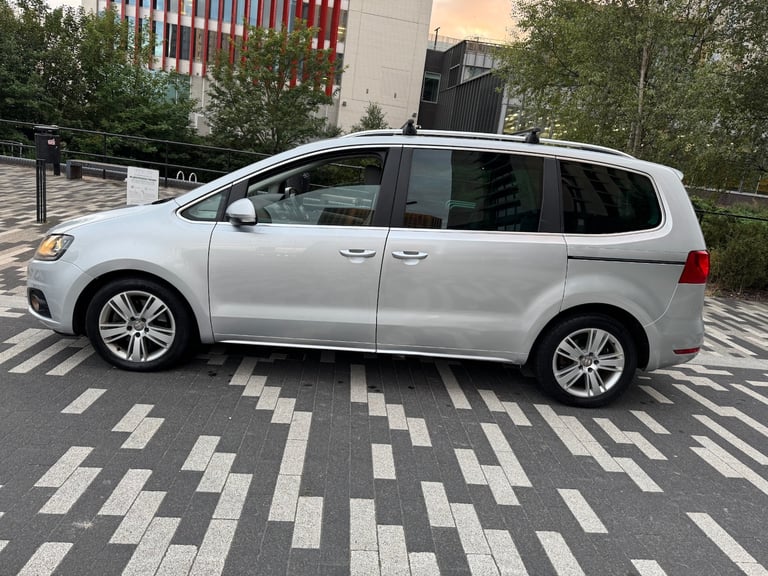 2015 SEAT ALHAMBRA SE 2.0 TDI CR 6 SPEED MANUAL 7 SEATER 5DR SILVER 