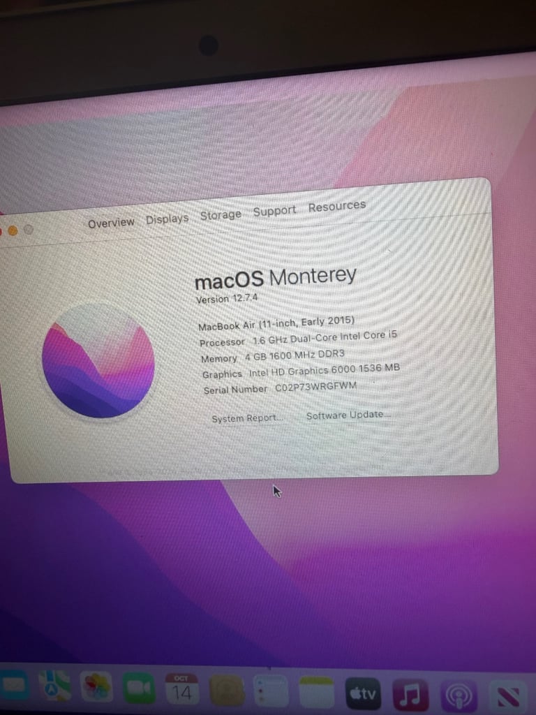 MacBook Air (11-inch, Early 2015)