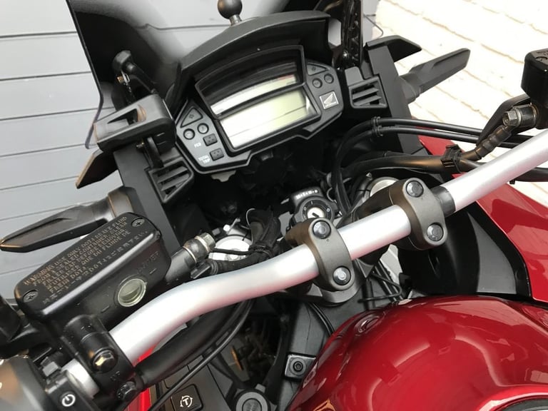 HONDA VFR 1200 X-H, 2018/18 PLATE, 18038 MILES AND FINISHED IN RED