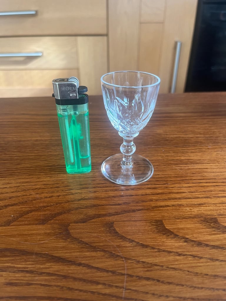 Vintage liquor glasses