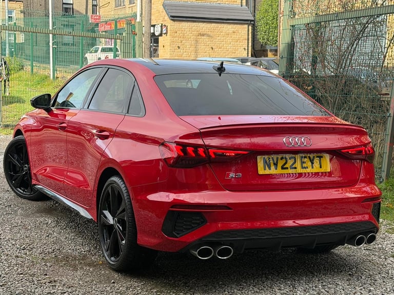 2022 Audi S3 2.0 TFSI S Tronic quattro Euro 6 (s/s) 4dr SALOON Petrol Automatic