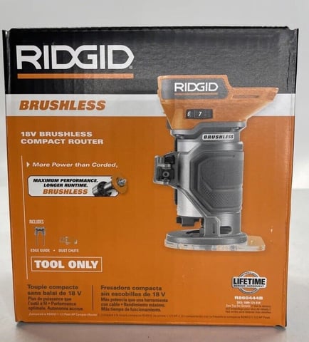 Ridgid 18 volt online router