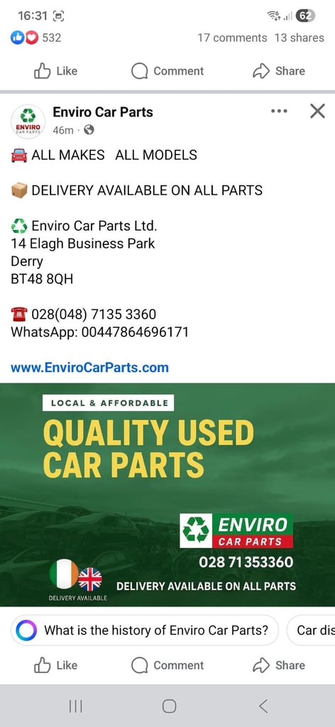 image for 🚘 ALL MAKES   ALL MODELS   📦 DELIVERY AVAILABLE ON ALL PARTS 