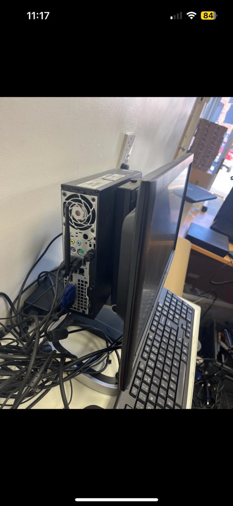 Hp Compaq  300gb hdd I5-2400s 6gb ram  Full setup comes with monitor , tower, mouse and keyboard 