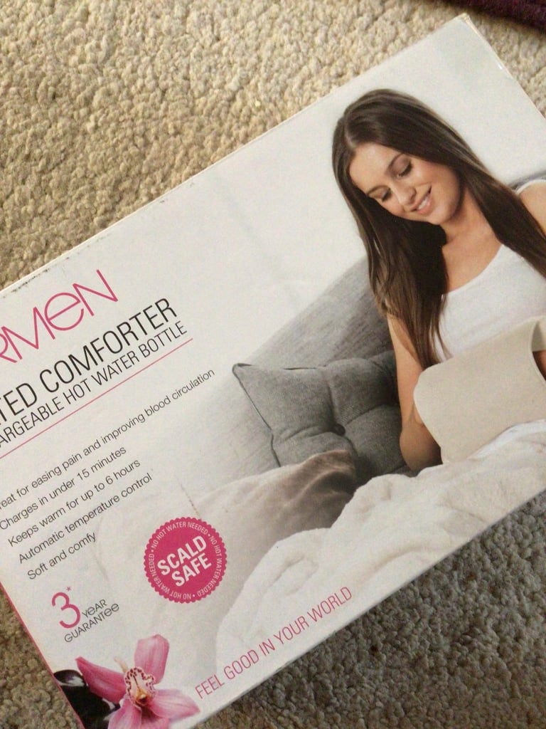 New Carmen rechargeable hot water bottle