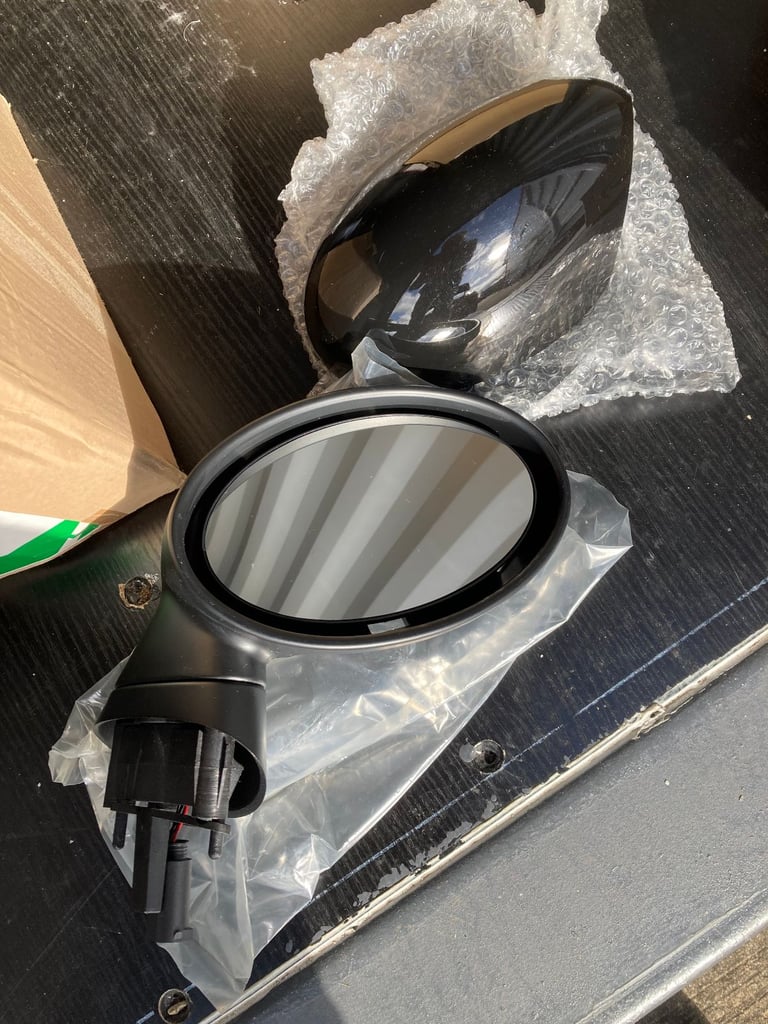 Mini Car Parts - Drivers Side Mirror & Spot Lights