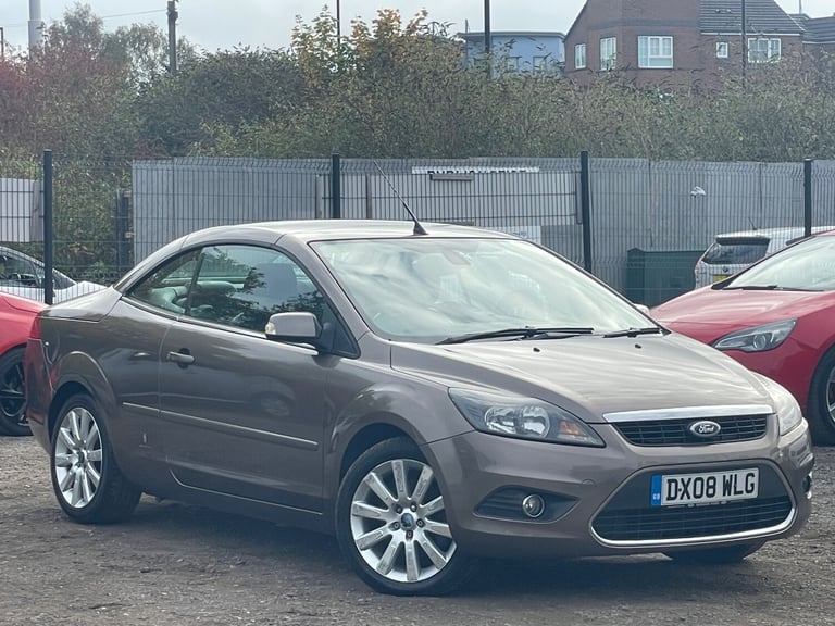 FORD FOCUS CONVERTIBLE CC CC3 + FULL LEATHERS + LONG MOT + LOW 54K MILES * 