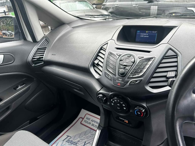 2015 Ford Ecosport 1.5 Zetec SUV 5dr Petrol Manual 2WD Euro 5 (112 ps) SUV Petrol Manual