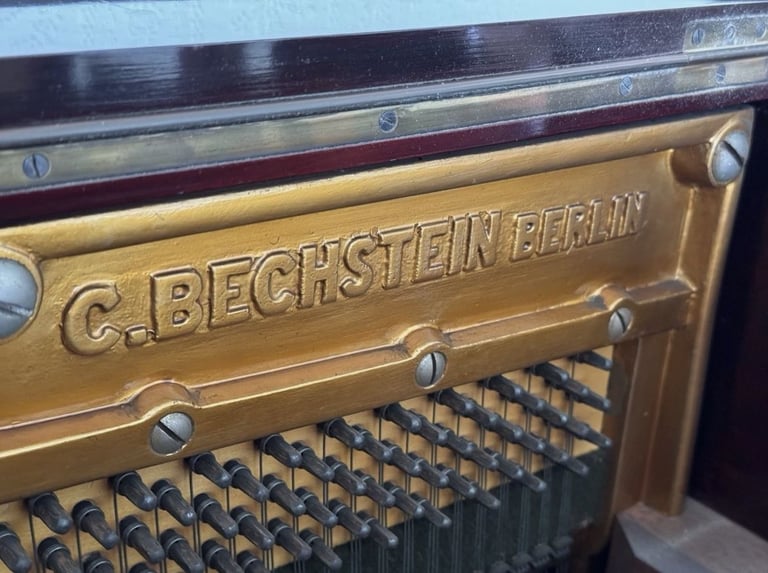 C Bechstein rare model 9 c1925 Upright Piano Mahogany *free stool + tuning* *lovely sound*
