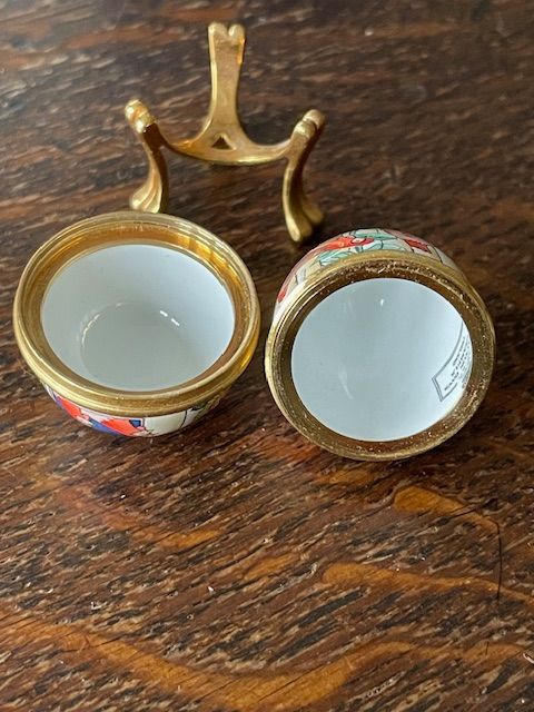 Halcyon Days ‘Easter 2003’ Enamel Egg with Stand