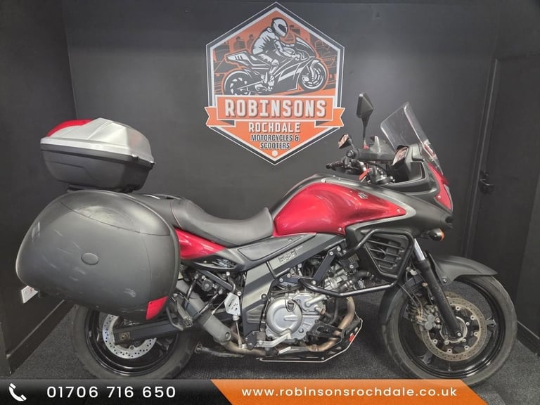 image for 2016 Suzuki DL 650 on 30978 miles with 3 box luggage.