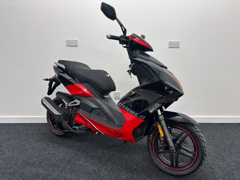 LEXMOTO DIABLO 125 E55 ** FREE DELIVERY - BRAND NEW - 2 YEAR WARRANTY *