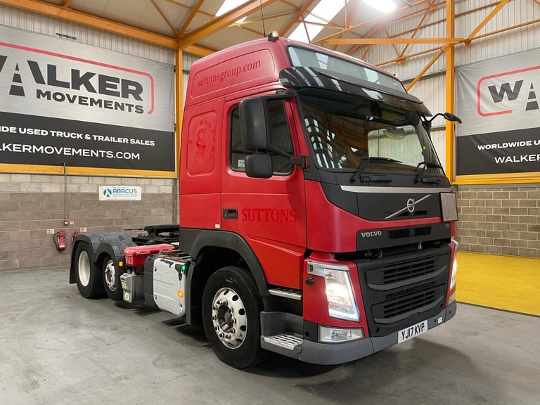 VOLVO FM 450 GLOBETROTTER *EURO 6* PET REGS 6X2 TRACTOR UNIT – 2017 – YJ17 KVP
