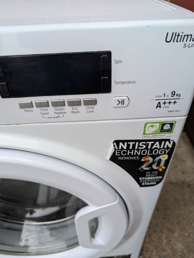 Hotpoint 9kg washing machine 