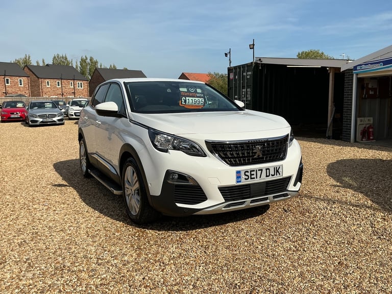 image for 2017 Peugeot 3008 1.6 BlueHDi 120 Allure 5dr EAT6***1 FORMER KEEPER - FULL HISTORY*** HATCHBACK D...
