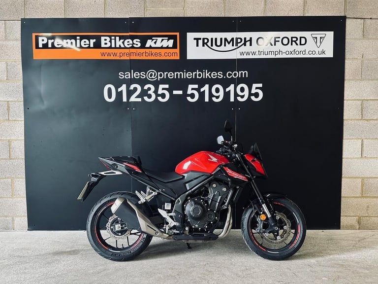 image for Stunning One Owner 2024/24 Honda CB500 Hornet Motorcycle 