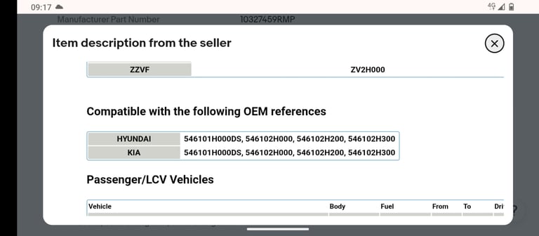 Top Strut Mounting X2 fits Kia Ceed ED 1.6D Front 06 to 12 D4FB 546101H000DS Febi