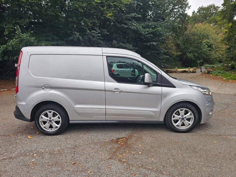 FORD TRANSIT CONNECT 1.6 TDCi LIMITED ALLOYS CRUISE A/C 3 SEATS NO VAT SILVER