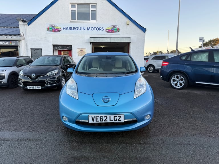 2012 Nissan Leaf Automatic £20 Tax ONLY 51k FSH NEW BRAKES THRES NEW MOT WARRANTY
