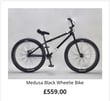 Medusa Black 26” Wheelie Bike Boy’s or Girls