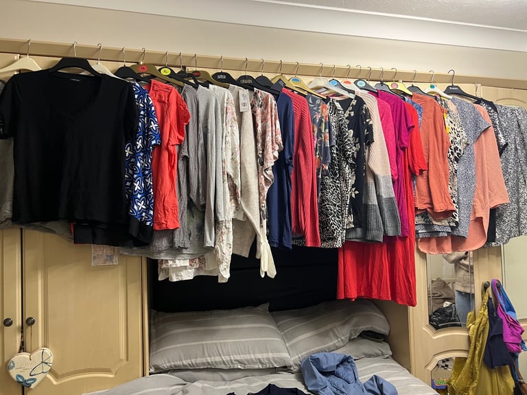 Ladies size 20 clothes bundle - mostly M&S over £100 with labels