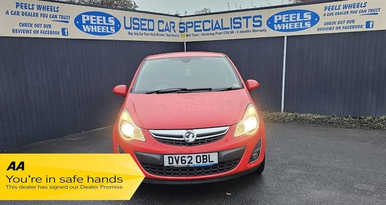 2012 62 VAUXHALL CORSA 1.4 16V SE HATCHBACK 3DR PETROL AUTO EURO 5