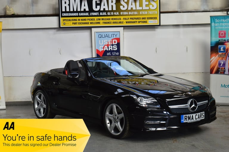 2016 Mercedes-Benz SLK SLK 250d AMG Sport Tip Auto ULEZ COMPLIANT CONVERTIBLE Diesel Automatic