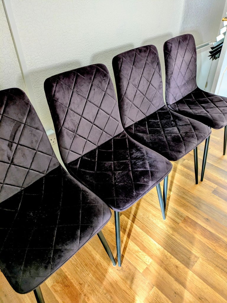 image for DINING CHAIRS X 4