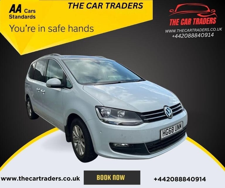 image for 2019 Volkswagen Sharan 1.4 TSI GPF SE Nav MPV 5dr Petrol DSG Euro 6 (s/s) (150 ps) MPV Petrol Aut...