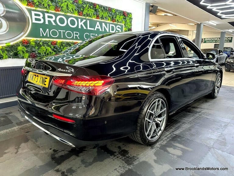 Mercedes E Class E 400 D 4MATIC AMG LINE PREMIUM [3X MERCEDES SERVICES, SAT NAV,