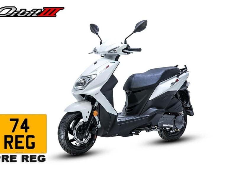 SYM Orbit 125cc NEW Automatic Scooter Commuter Learner Legal A1 CBT Friendly