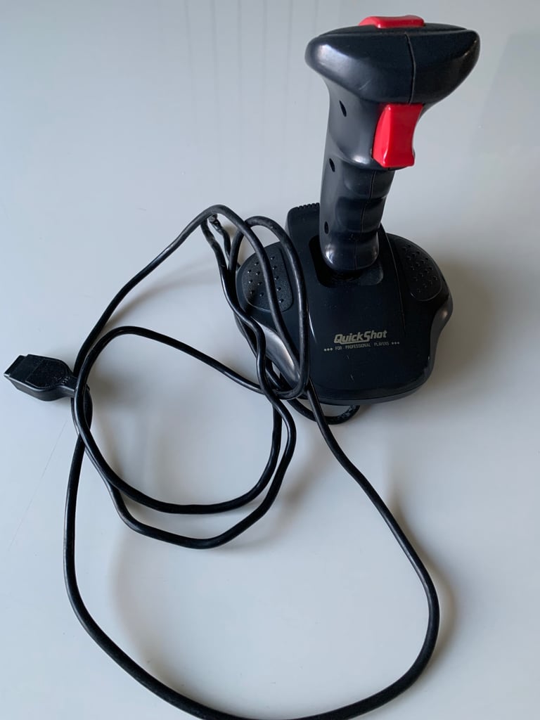 THE CHEETAH BUG JOYSTICK (BOXED) and QUICKSHOT JOYSTICK