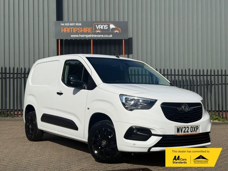 2022 Vauxhall Combo 1.5 Turbo D 2300 Sportive Panel Van 4dr Diesel Manual L1 H1 Euro 6 (100 ps) P...