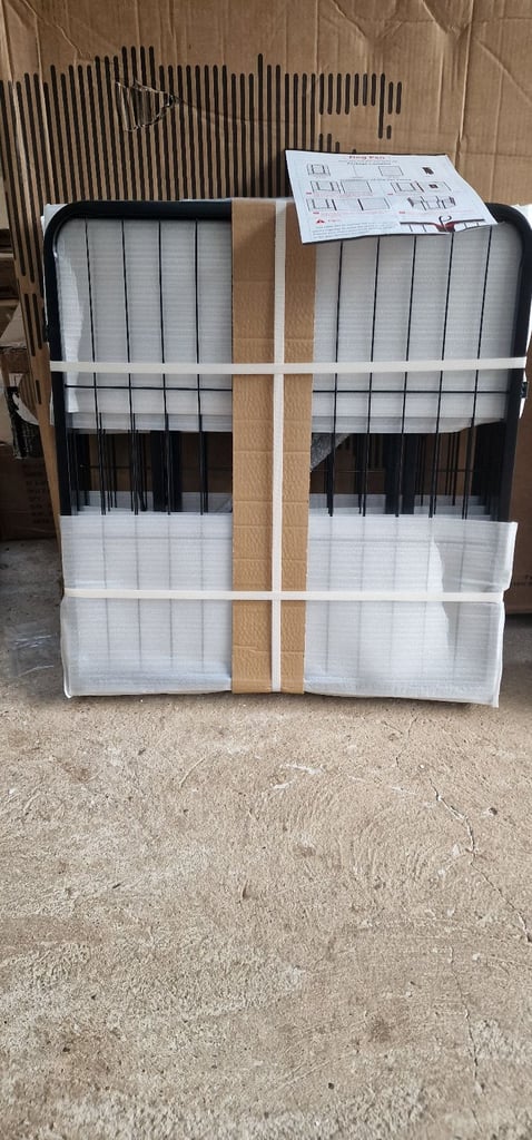 Dog F Pen, ,8 Panel Puppy Pen with Door, High 80cm Indoor