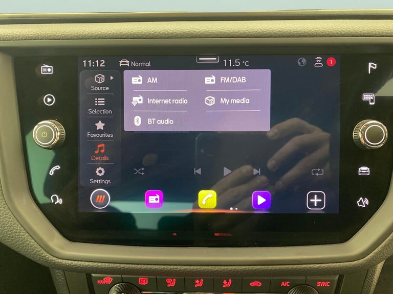 2021 SEAT Ibiza 1.0 TSI FR Hatchback 5dr Petrol Manual Euro 6 (s/s) (95 ps) - SPORTS SEATS  Hatch...