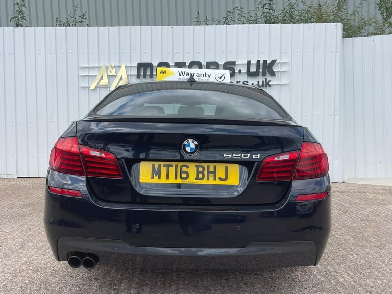 2016 BMW 5 Series 520d [190] M Sport 4dr Step Auto SALOON Diesel Automatic