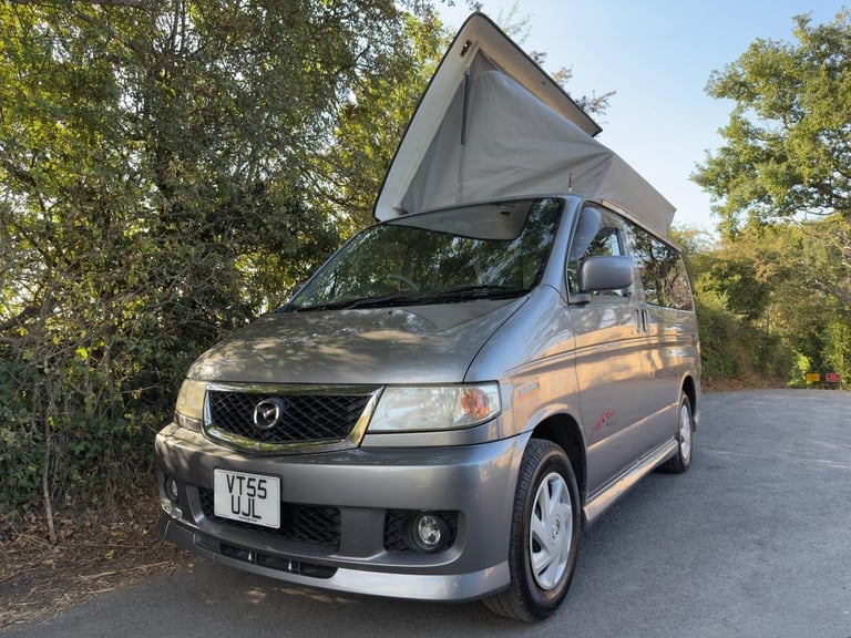 2006 MAZDA BONGO POP TOP 4 BERTH FULL CAMPER CONVERSION PETROL MUSHROOM ROOF