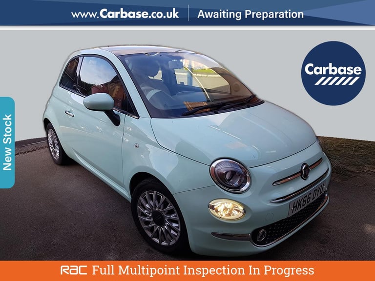image for 2017 Fiat 500 1.2 Lounge Hatchback 3dr Petrol Dualogic Euro 6 (s/s) (69 bhp) Hatchback PETROL Aut...