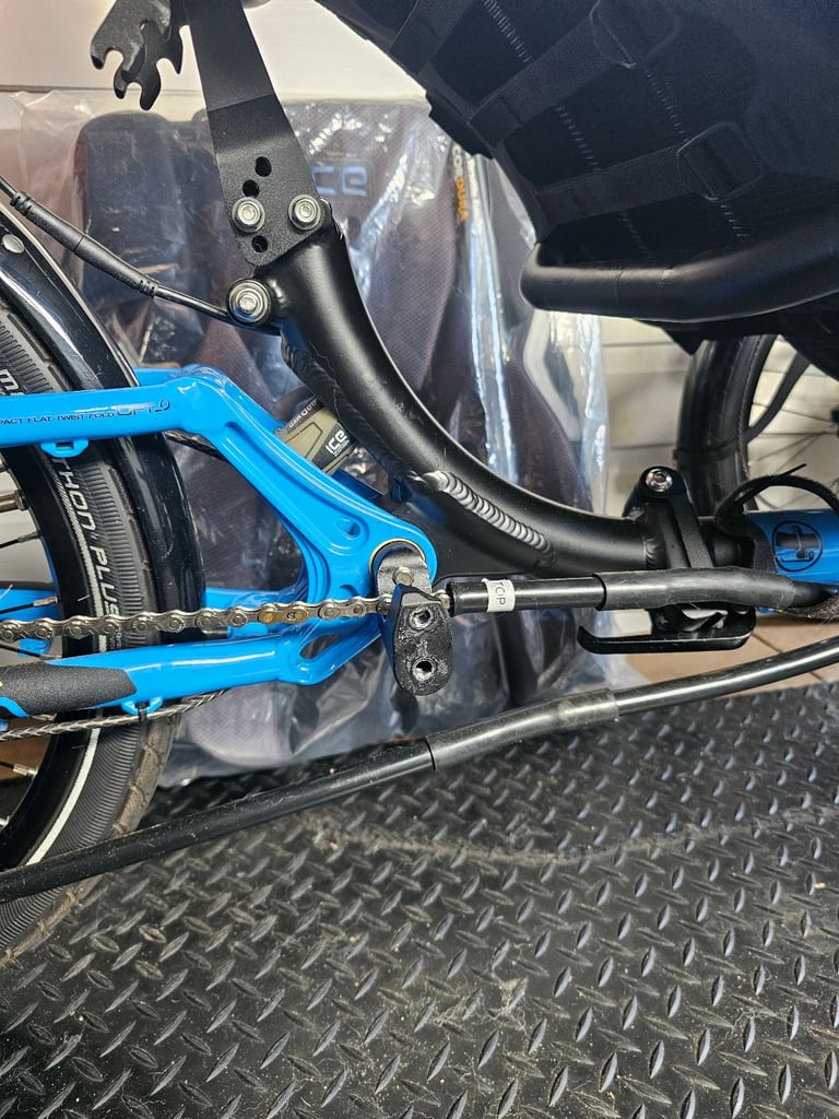 Ice fs adventure recumbent trike. 