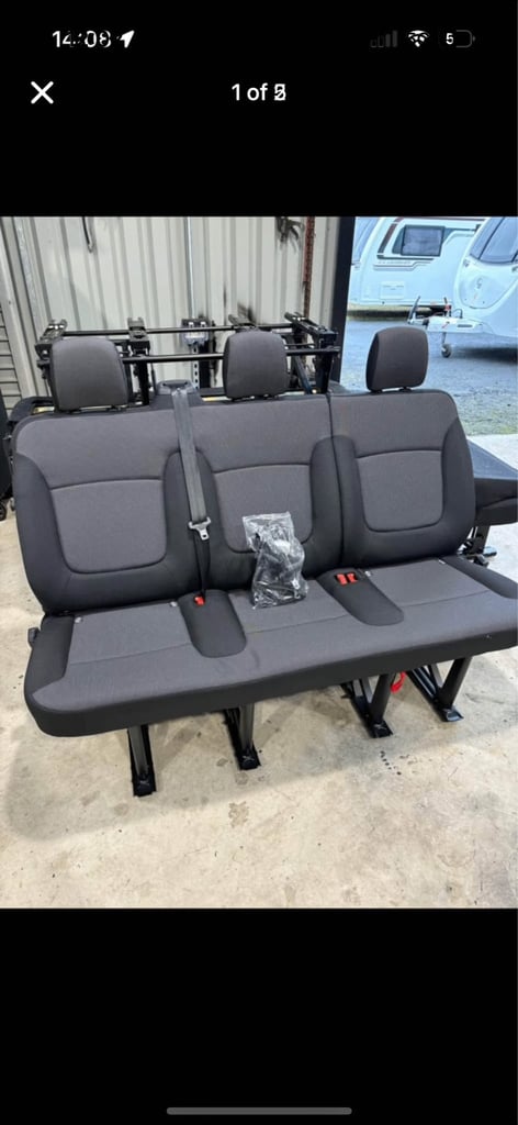 Crew cab seats van conversion