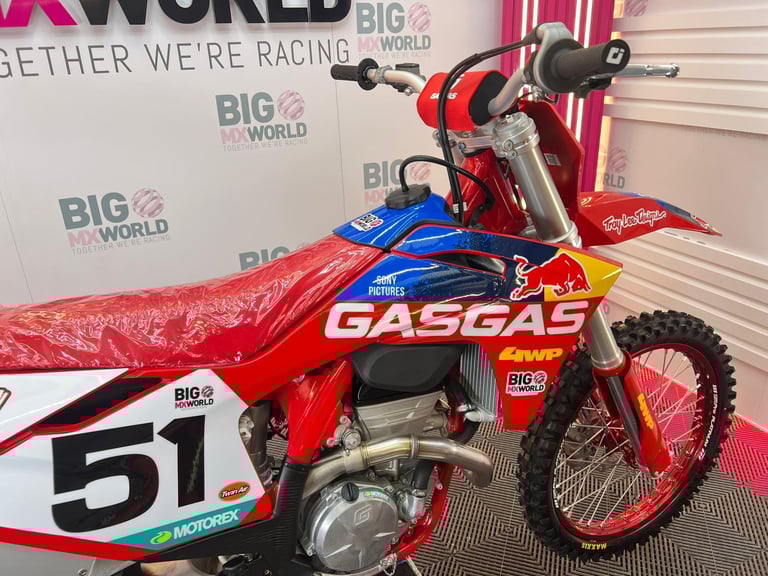 Gas Gas MCF 350 2024 - Brand New / Zero Hrs / SM Pro & Red Bull Graphics